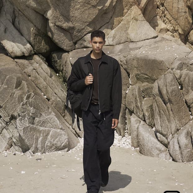 [시도] 나일론 패딩블루종 블랙 3사이즈