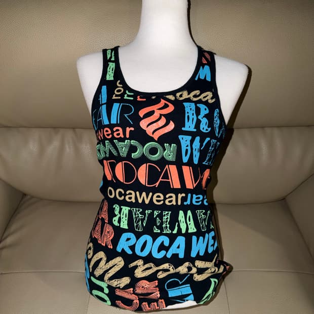 Rocawear lettering detail sleeveless