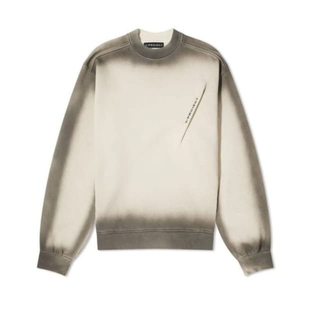 [M] 와이프로젝트 핀치드 로고 수플레 맨투맨