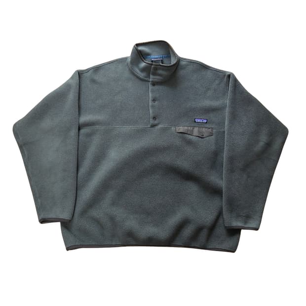 (XL)파타고니아 올리브 신칠라 플리스 후리스