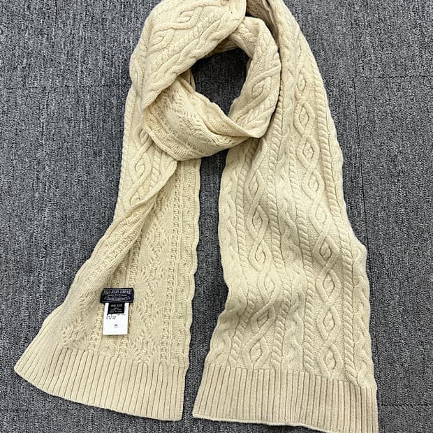 폴로 진스 니트 머플러 