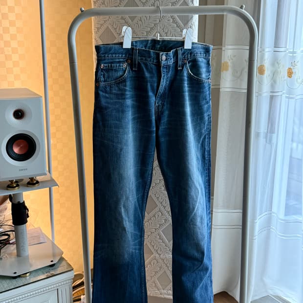 리바이스 507 데님 청바지