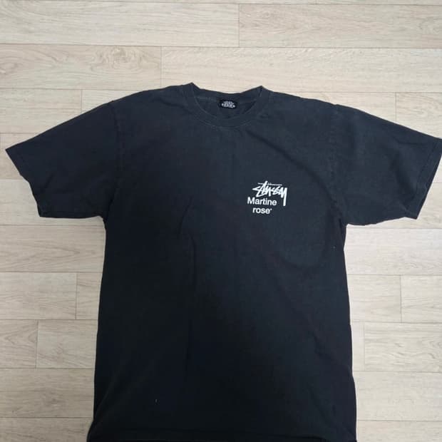 스투시 마틴로즈 콜라보 반팔티 (크림구매)