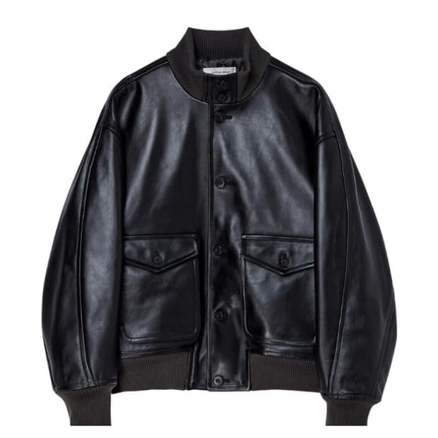 애프터프레이 A-1 레더자켓
