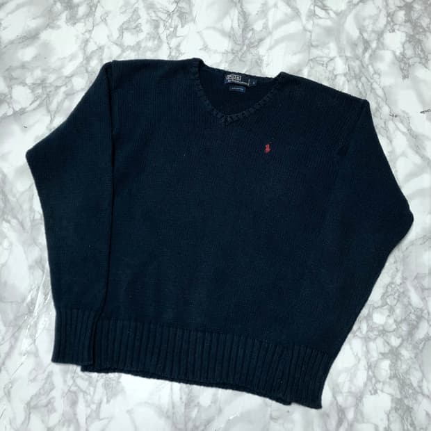 폴로 랄프로렌 브이넥 니트 남성용