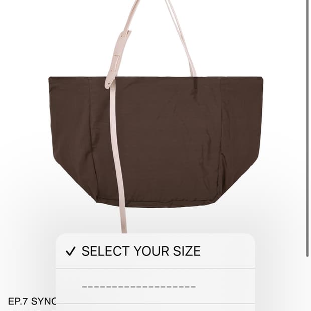 [OS] XLIM 엑슬림 ep7 시놉시스 bag brown