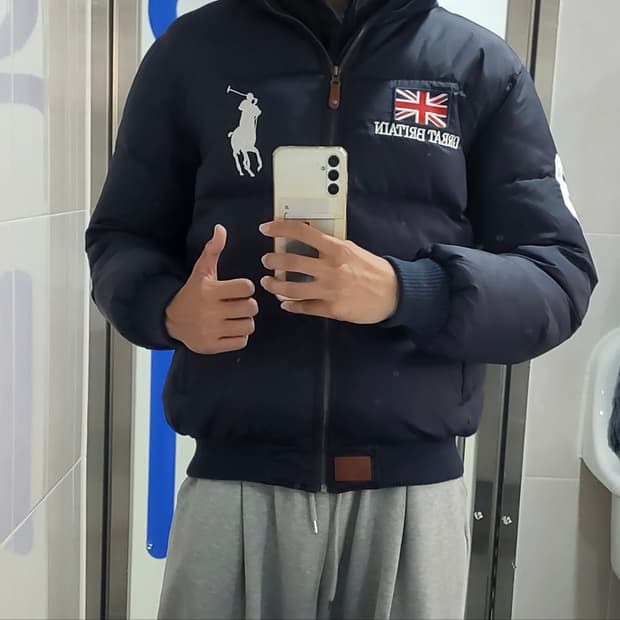폴로 빅포니 브리튼 영국 패딩