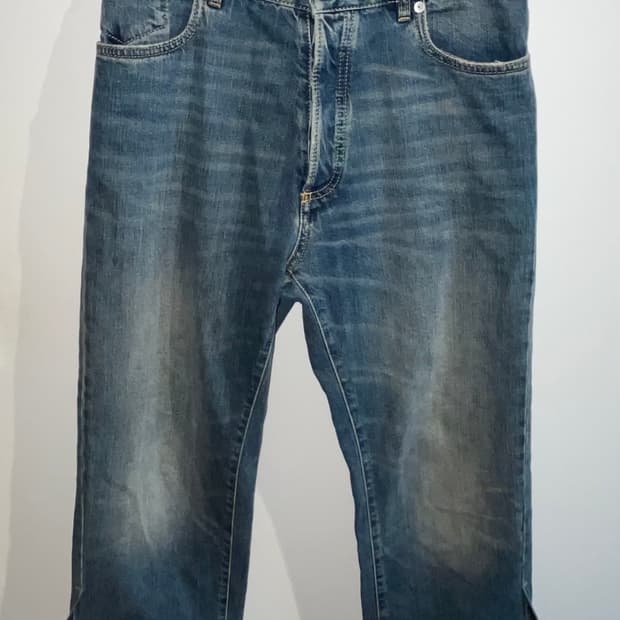 Maison Margiela 17ss cuffs denim