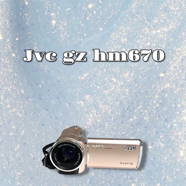 특가/인기색상/ jvc gz hm670 빈티지 캠코더