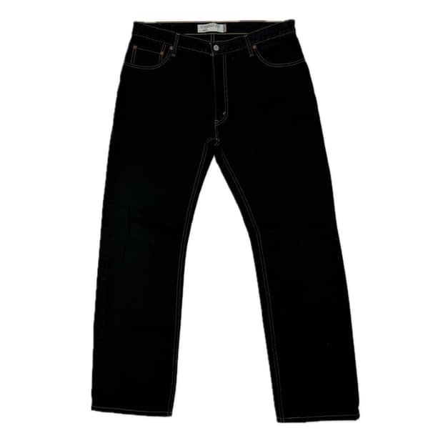 리바이스 505 블랙진 데님팬츠 36x32