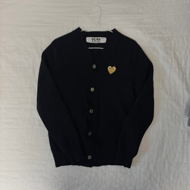 꼼데가르송 가디건 L 100