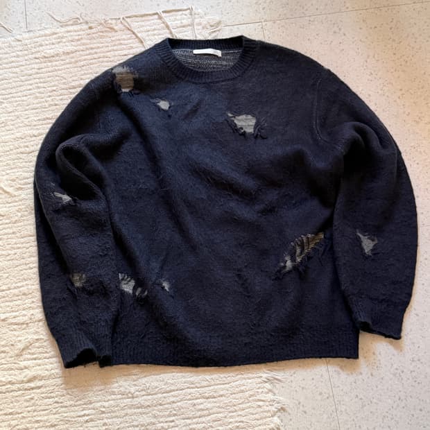 Aieul Frag Knit_navy 50