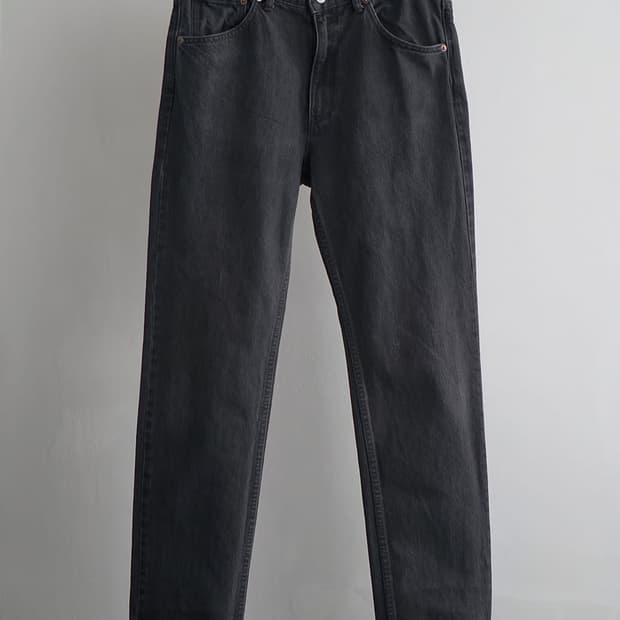 [COMOLI] 25AW 5P 데님 팬츠 (Fade Black)