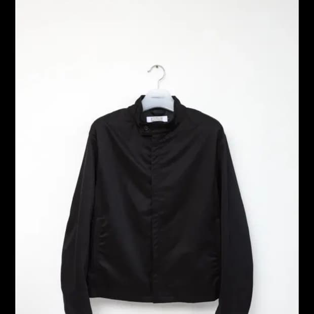 (2)해칭룸 모노 자켓 블랙