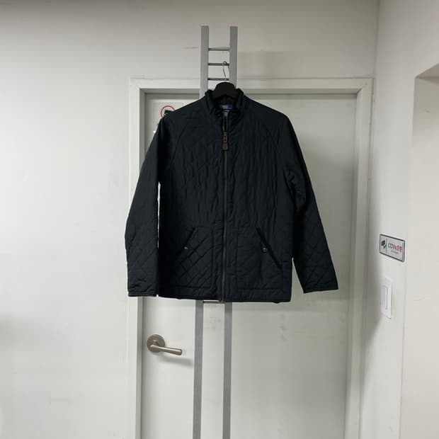 폴로 랄프로렌 블랙 퀄팅 자켓 L16-18(W)