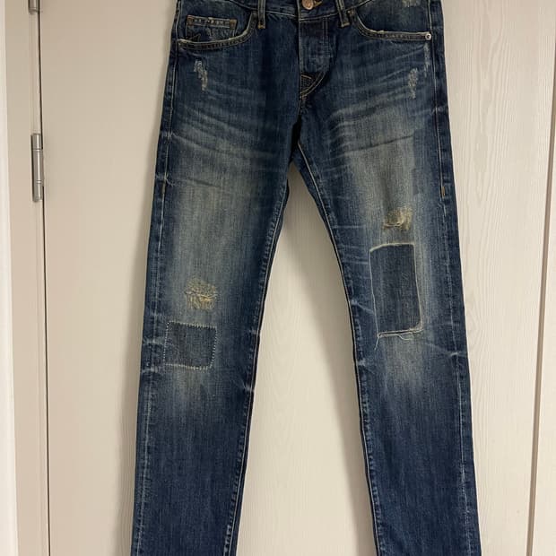 트루 릴리젼(True Religion) 디스트로이드 셀비지 데님 30