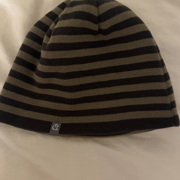 코이세이오 스트라이프 비니 브라운