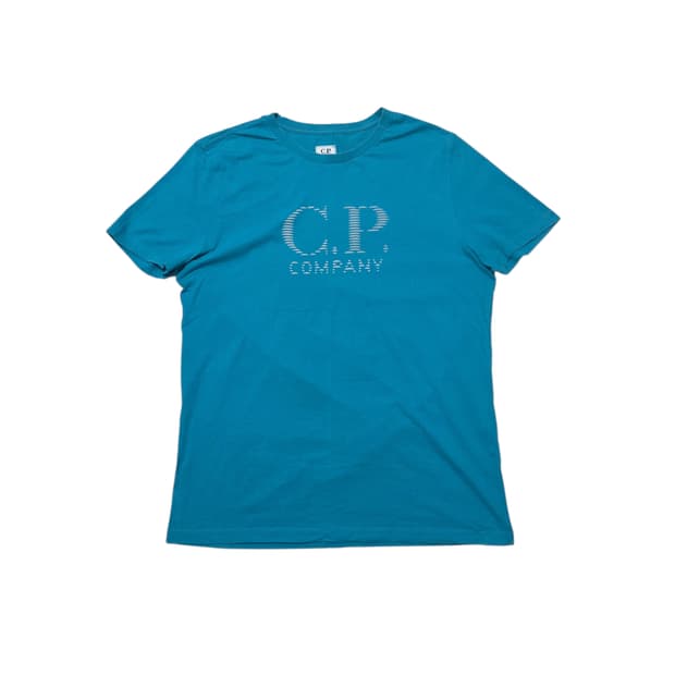 C.P.COMPANY 씨피 컴퍼니 로고 반팔 티셔츠 