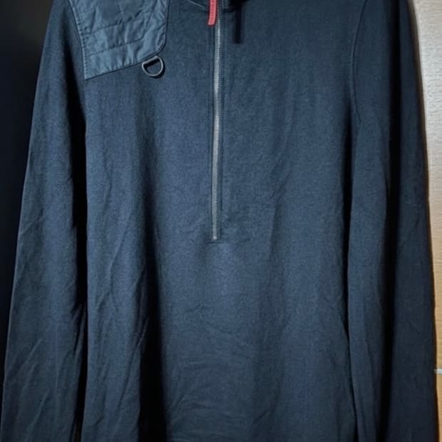 Prada sports Hybrid Knit Half-Zip