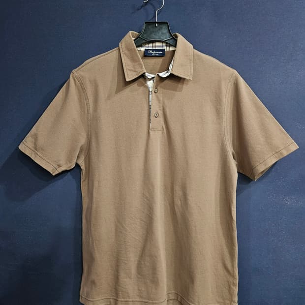 벨그라비아 라이트브라운 남성 100 카라반팔티 