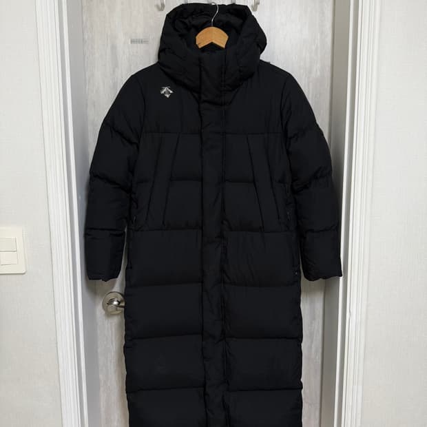 여성 85 / 데상트 구스다운 롱패딩