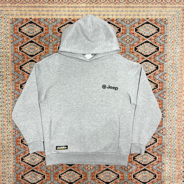 지프 그레이 기모 후드티셔츠 남성XL