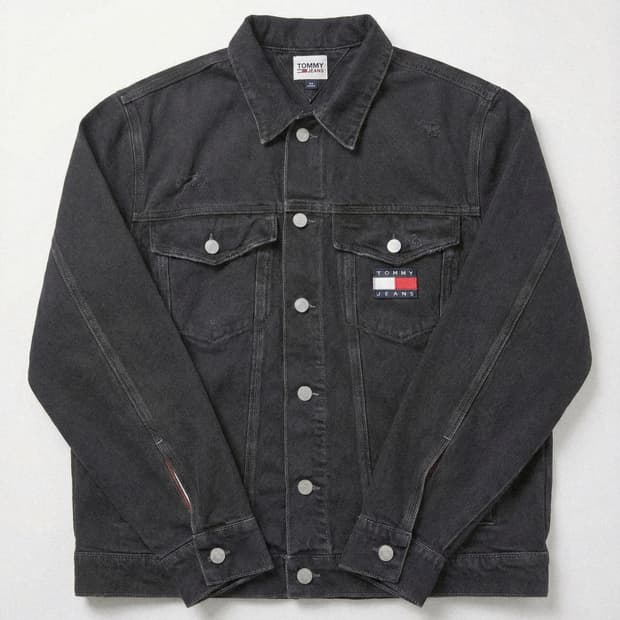 {초레어템} 타미 흑청 데님 자켓 [L]