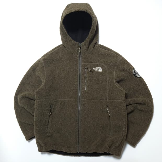 노스페이스 딕스 리버시블 플리스 집업 자켓 카키