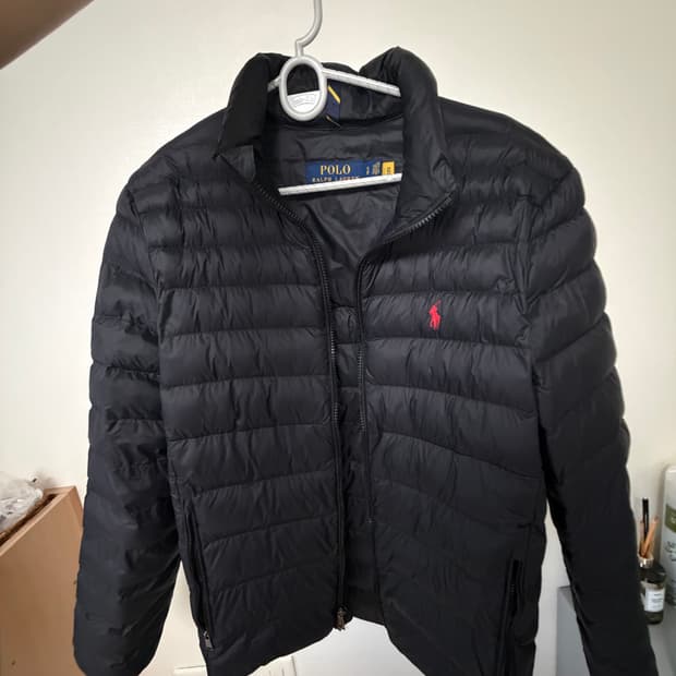 폴로 랄프 로렌 패커블 경량패딩 블랙