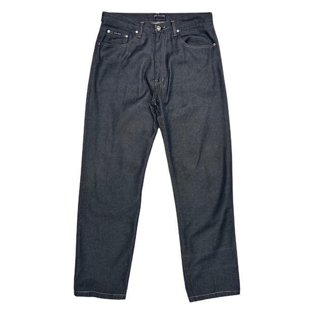 휴고보스 블랙 데님 팬츠 W 34 L 34