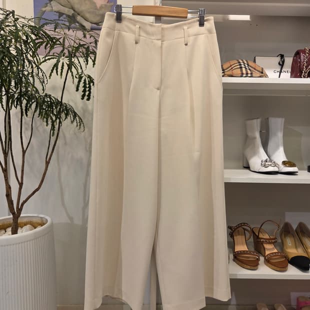 모조에스핀 아이보리 와이드 슬렉스