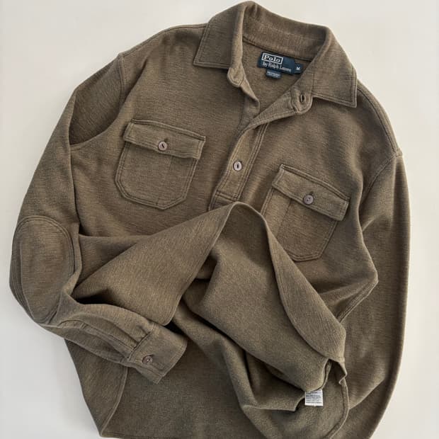 Polo 폴로 랄프로렌 카키 풀오버 셔츠