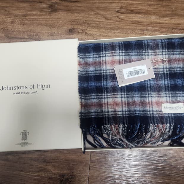 존스톤즈 오브 엘긴 캐시미어머플러(새상품)