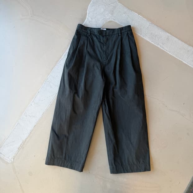 보테가 베네타 23ss 와이드 트윌 치노 팬츠