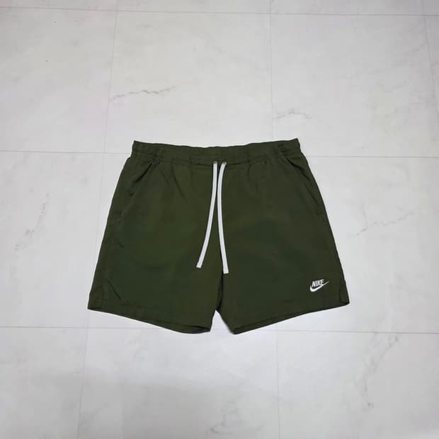 XXL) 나이키 스윔팬츠 반바지 카키