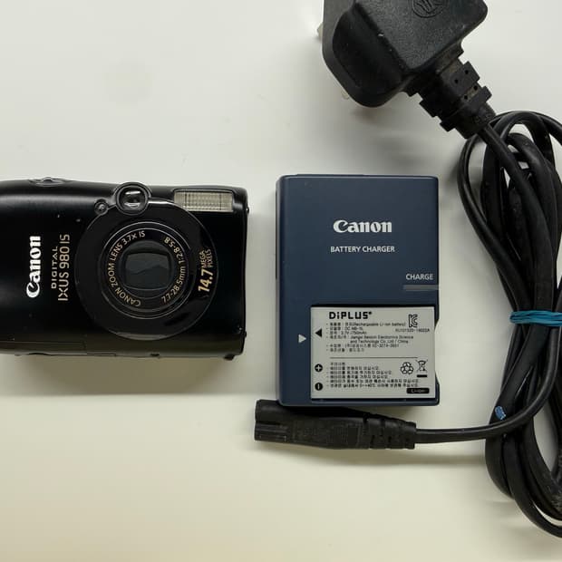 캐논 IXUS 980 IS 블랙 디지털 카메라