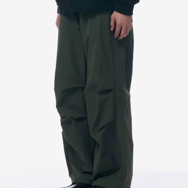 GAMMA GALLERY 파라슈트 팬츠 [카키]