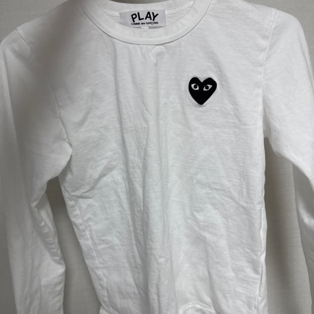 꼼데가르송 블랙와펜 롱슬리브 우먼