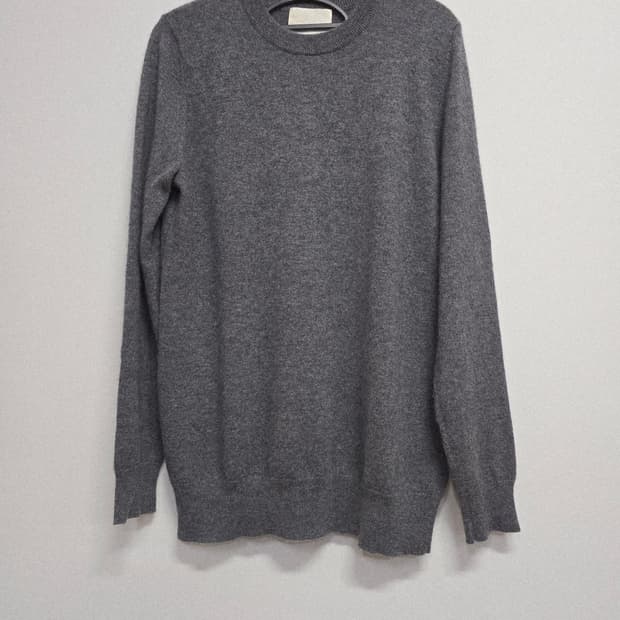 한섬 LISA YANG헬레나 캐시미어 100% 스웨터 (그라파이트)