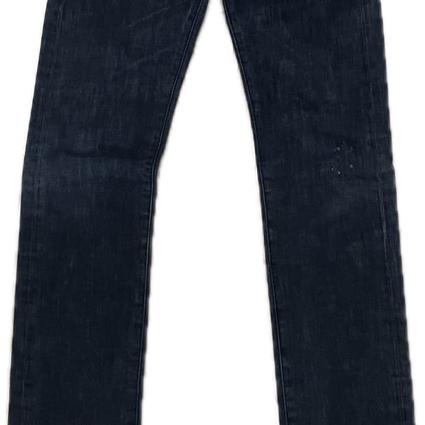 06AW Dior Homme Black Washed Denim