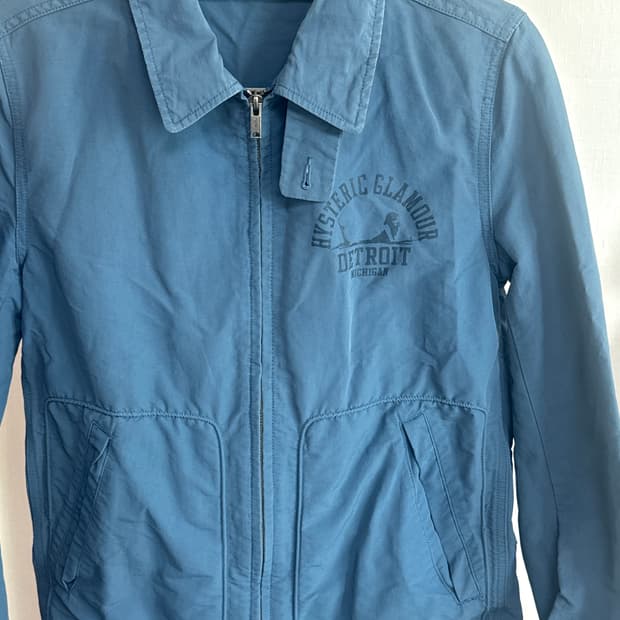 히스테릭 글래머 블루 블루종 자켓 (무배)