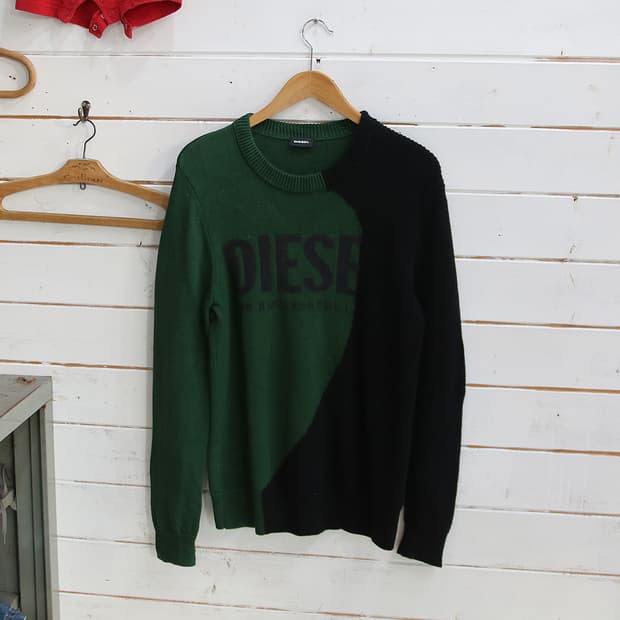 (착용컷) DIESEL 니트 (남성용 100)