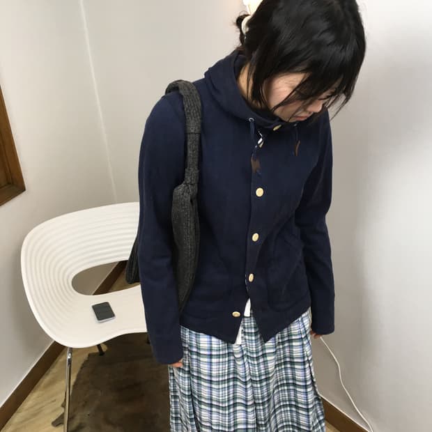 꼼데가르송 옴므 후드 자켓