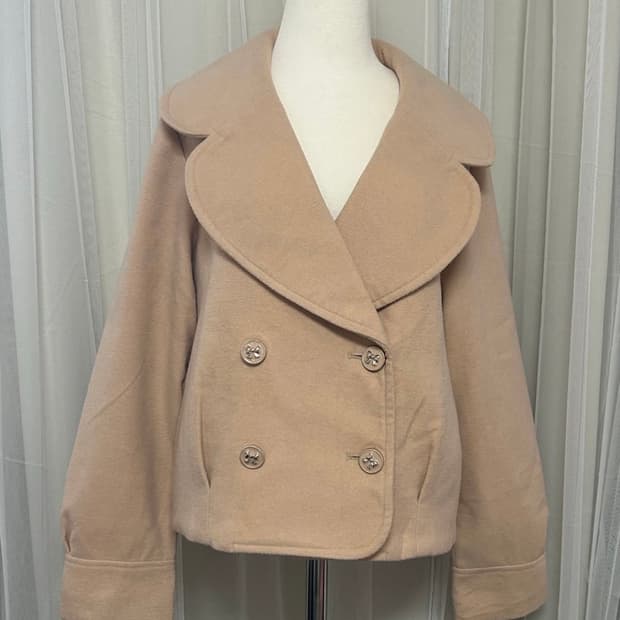 리즈리사 빅카라 하프코트 리본버튼 히메갸루라떼갸루 핀터깔