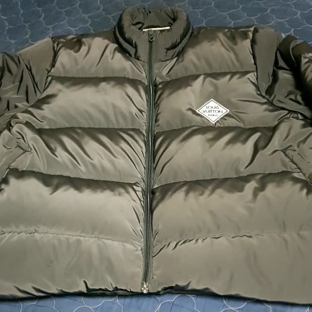 모던아론 덕다운100% 푸퍼 패딩 올리브 (XXL)