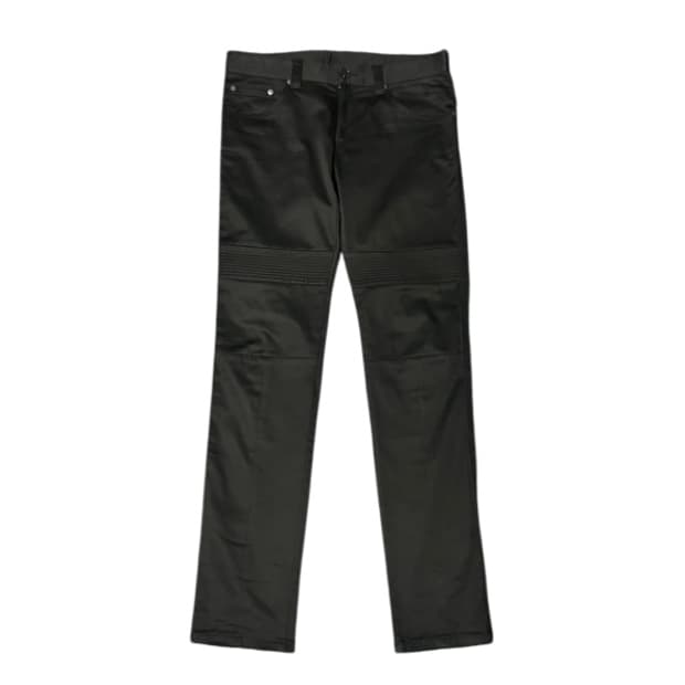Black Biker Pants