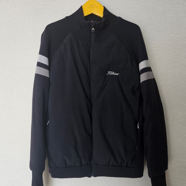 타이틀리스트 골프 방풍 니트 패딩 짚업 자켓 100사이즈