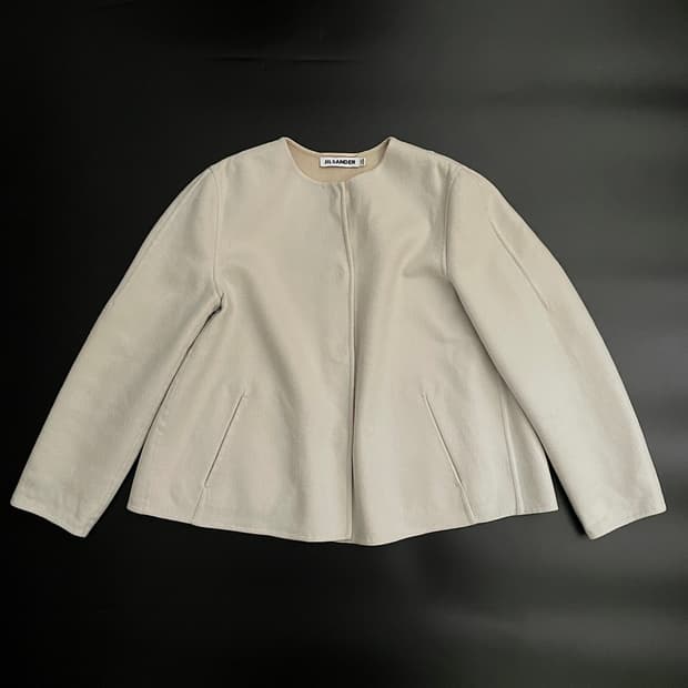 질샌더 울 자켓 OS