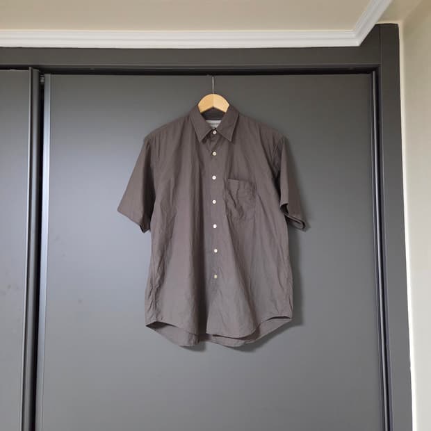 [3] 브라운야드 하프 셔츠 다크 브라운 / 반팔