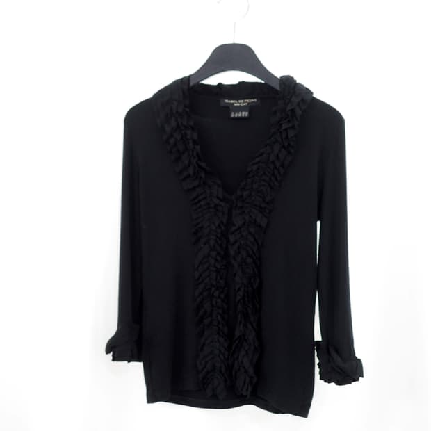 ISABEL DE PEDRO frill top 